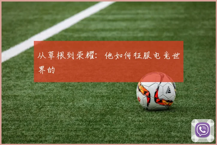 从草根到荣耀:他如何征服电竞世界的